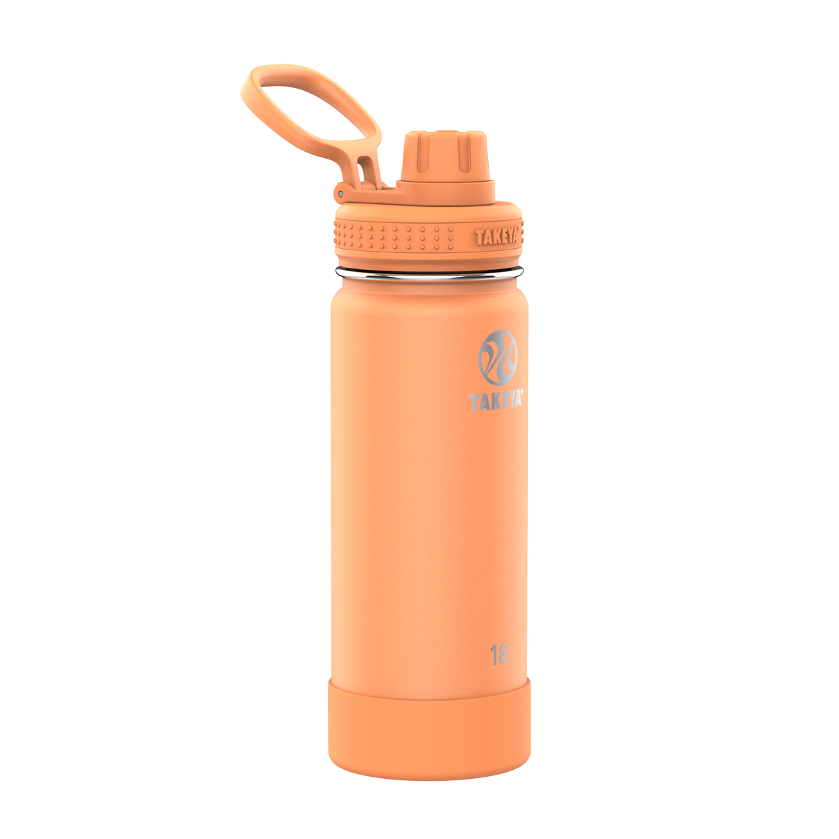 actives-water-bottle-with-spout-lid-b0 51074-Actives-Spout-18-TartOrange-angle.png