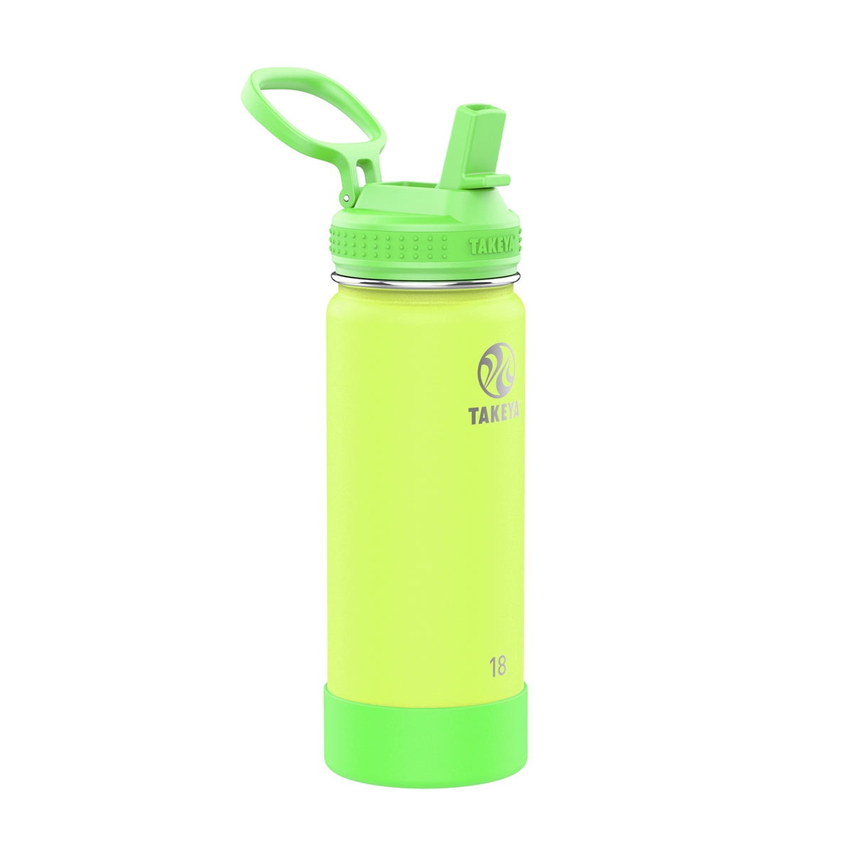 actives-kids-glow-in-the-dark-water-bottle-with-straw-lid-z1 51075-Actives-Kids-Straw-18-GID-LightningGreen-angle.png