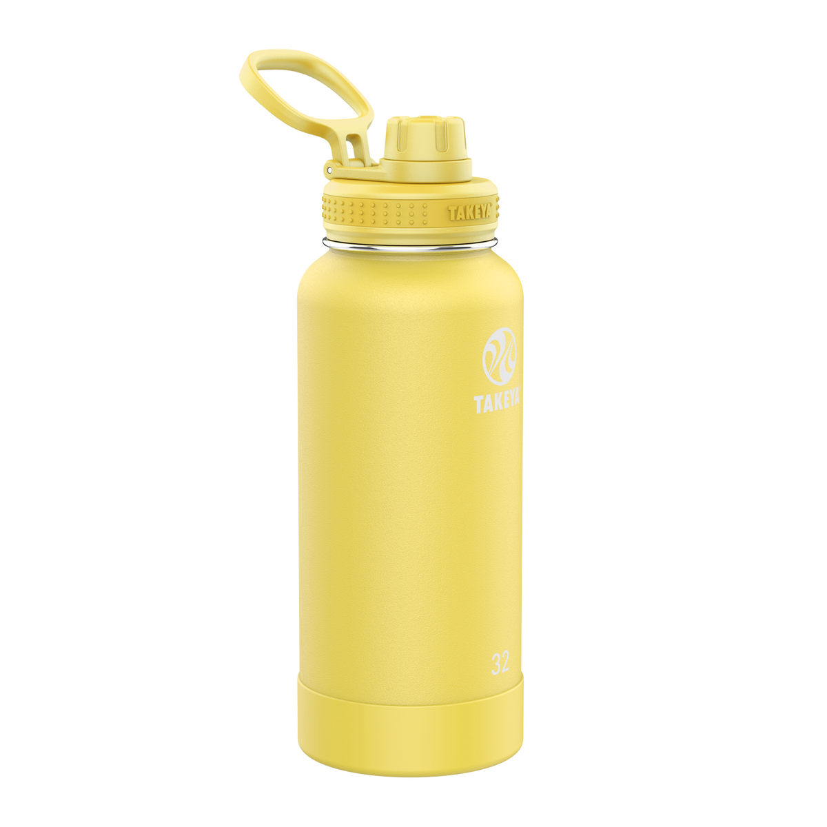 actives-water-bottle-with-spout-lid-b0 51175-Actives-Spout-32-Canary-angle.png