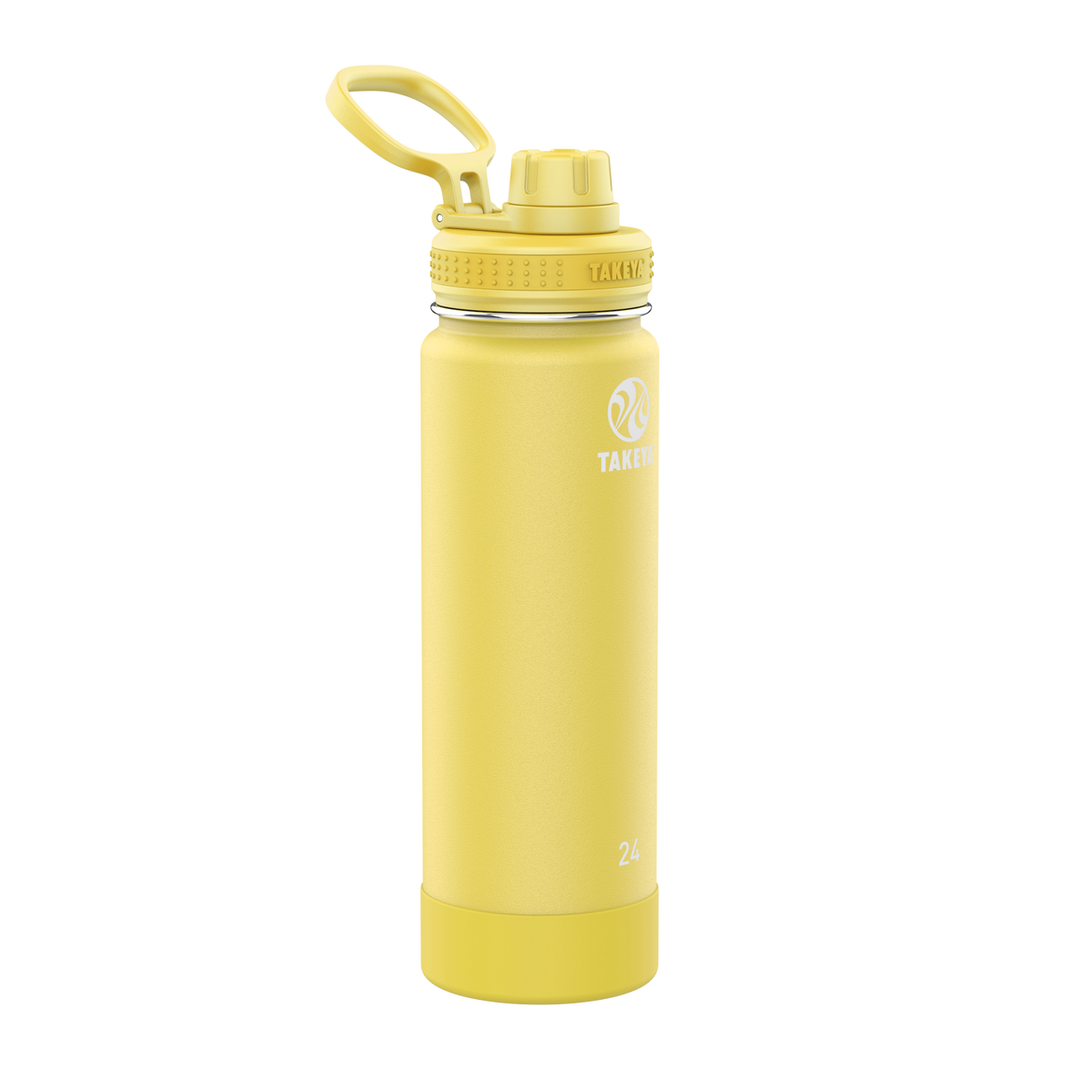 actives-water-bottle-with-spout-lid-b0 51187-Actives-Spout-24-Canary-angle.png