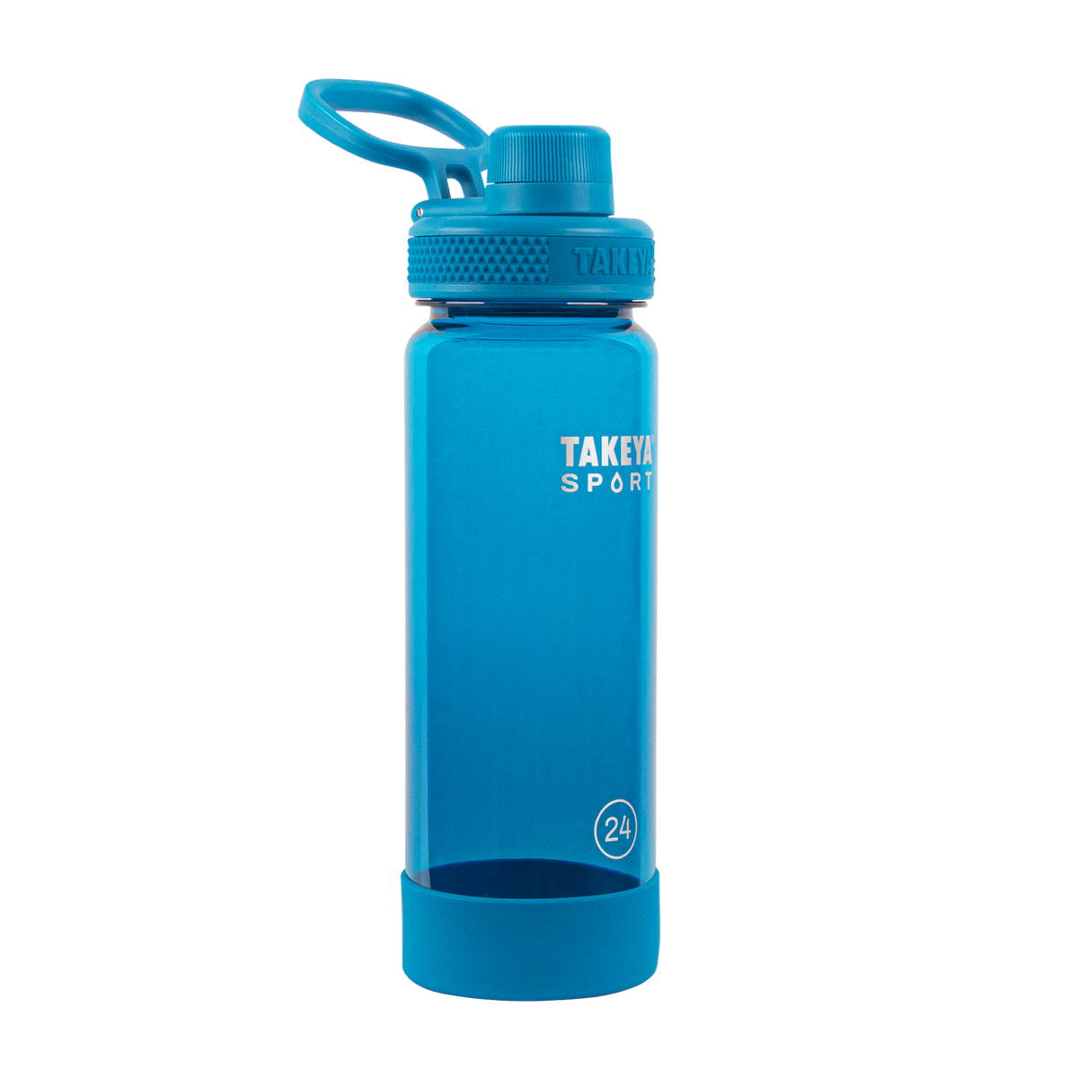 tritan-sport-water-bottle-with-spout-lid-a4 51665-TKS-Tritan-Spout-24-ChampionBlue-frontangle.png