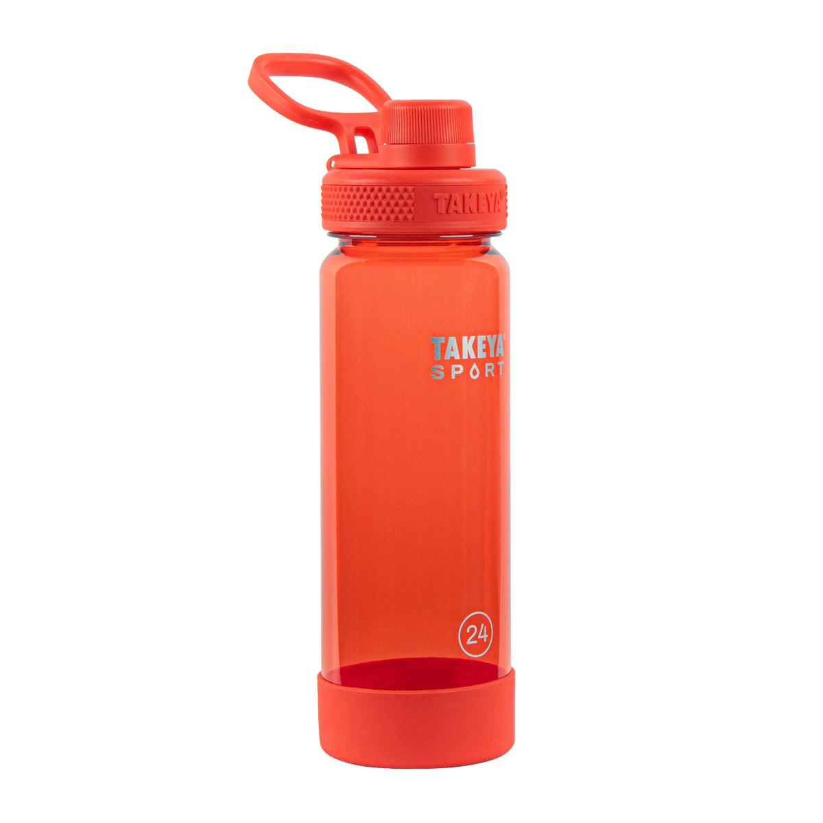 tritan-sport-water-bottle-with-spout-lid-a4 51667-TKS-Tritan-Spout-24-ProFire-frontangle.png