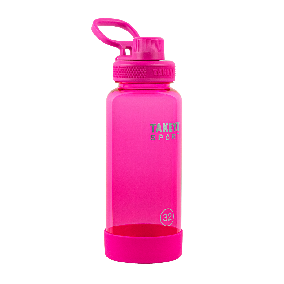 tritan-sport-water-bottle-with-spout-lid-a4 51836-TKS-Tritan-Spout-32-PinkSweep-frontangle.png